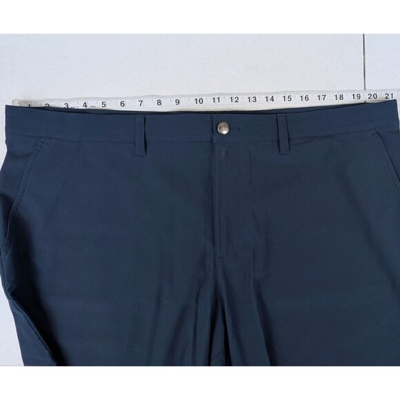 Adidas Golf Shorts Men's Size 42 Navy Blue Primegreen Stretch Active Performance - Picture 6 of 9